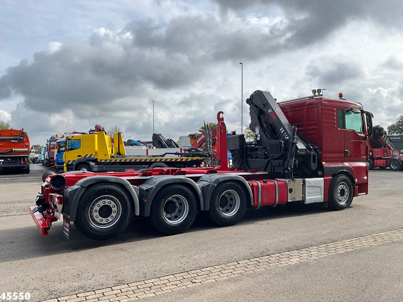 MAN TGX 35.480 8x4 Euro 6 Hiab 28 Tonmeter laadkraan - 후크 리프트 트럭, 크레인 트럭 : 사진 4 MAN TGX 35.480 8x4 Euro 6 Hiab 28 Tonmeter laadkraan - 후크 리프트 트럭, 크레인 트럭 : 사진 4