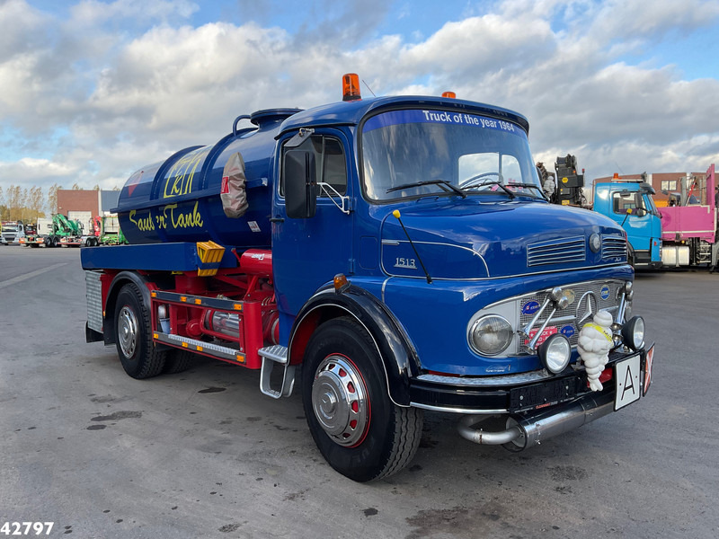 Mercedes-Benz 1413 Saugaufbau Oldtimer - 진공 흡입 트럭 : 사진 2 Mercedes-Benz 1413 Saugaufbau Oldtimer - 진공 흡입 트럭 : 사진 2