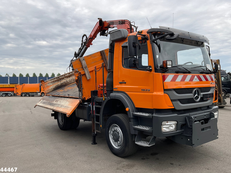 Mercedes-Benz 1829 AK 4x4 Atlas 8,5 Tonmeter laadkraan Manual Full steel - 덤프트럭, 크레인 트럭 : 사진 5 Mercedes-Benz 1829 AK 4x4 Atlas 8,5 Tonmeter laadkraan Manual Full steel - 덤프트럭, 크레인 트럭 : 사진 5