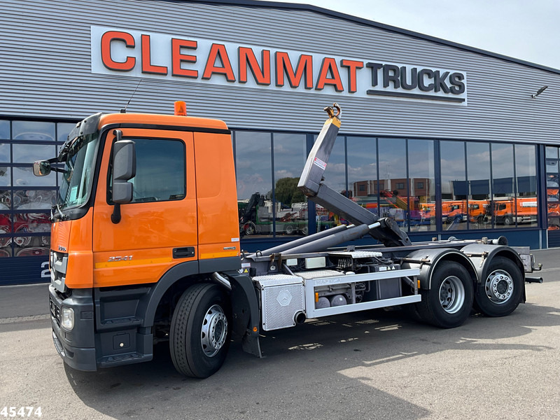 Mercedes-Benz Actros 2541 6x2 VDL 20 Ton haakarmsysteem - 후크 리프트 트럭 : 사진 1 Mercedes-Benz Actros 2541 6x2 VDL 20 Ton haakarmsysteem - 후크 리프트 트럭 : 사진 1
