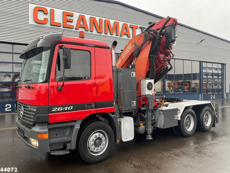 Mercedes-Benz Actros 2640 6x4 Fassi 60 Tonmeter laadkraan + Fly-jib - 트랙터 유닛 : 사진 2 Mercedes-Benz Actros 2640 6x4 Fassi 60 Tonmeter laadkraan + Fly-jib - 트랙터 유닛 : 사진 2