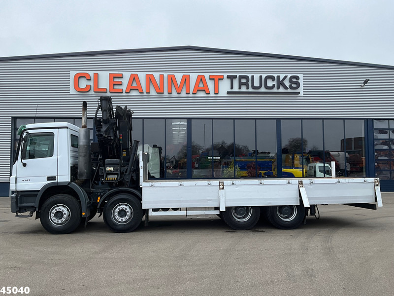 Mercedes-Benz Actros 4141 8x4 manual Hiab 32 Tonmeter laadkraan + Fly-jib - 크레인 트럭 : 사진 4 Mercedes-Benz Actros 4141 8x4 manual Hiab 32 Tonmeter laadkraan + Fly-jib - 크레인 트럭 : 사진 4