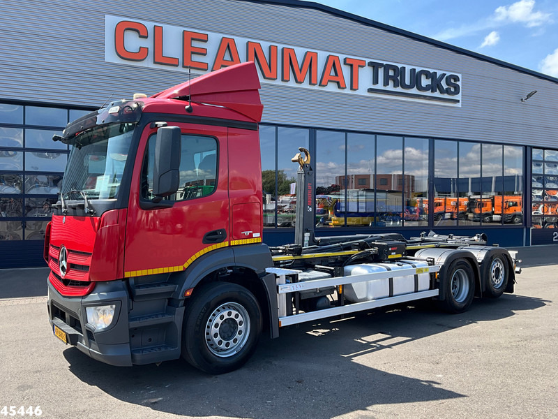 Mercedes-Benz Antos 2543 Euro 6 Multilift 26 Ton haakarmsysteem - 후크 리프트 트럭 : 사진 2 Mercedes-Benz Antos 2543 Euro 6 Multilift 26 Ton haakarmsysteem - 후크 리프트 트럭 : 사진 2
