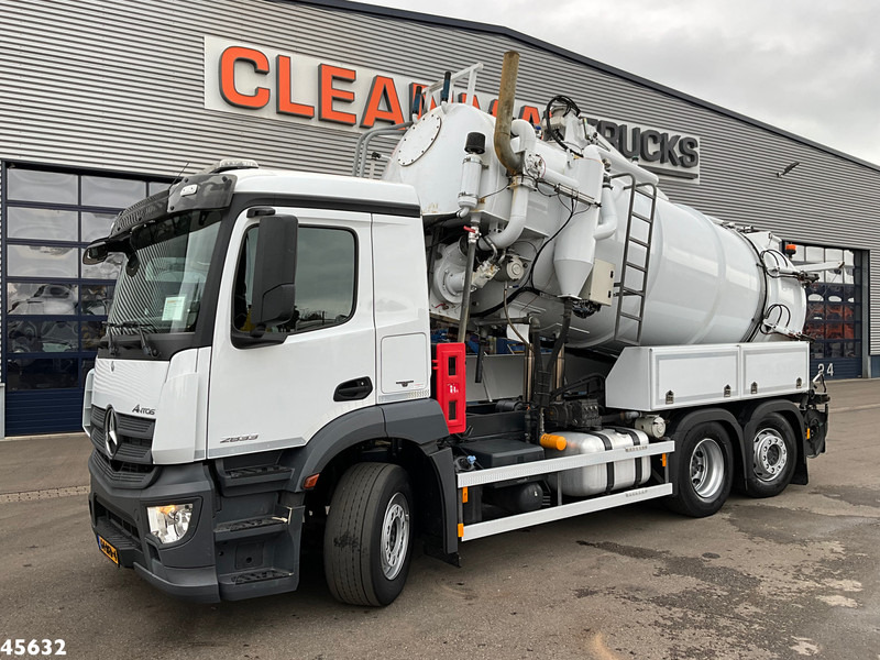 Mercedes-Benz Antos 2833 Euro 6 DHM kolkenzuiger Just 123.687 km! - 진공 흡입 트럭 : 사진 3 Mercedes-Benz Antos 2833 Euro 6 DHM kolkenzuiger Just 123.687 km! - 진공 흡입 트럭 : 사진 3