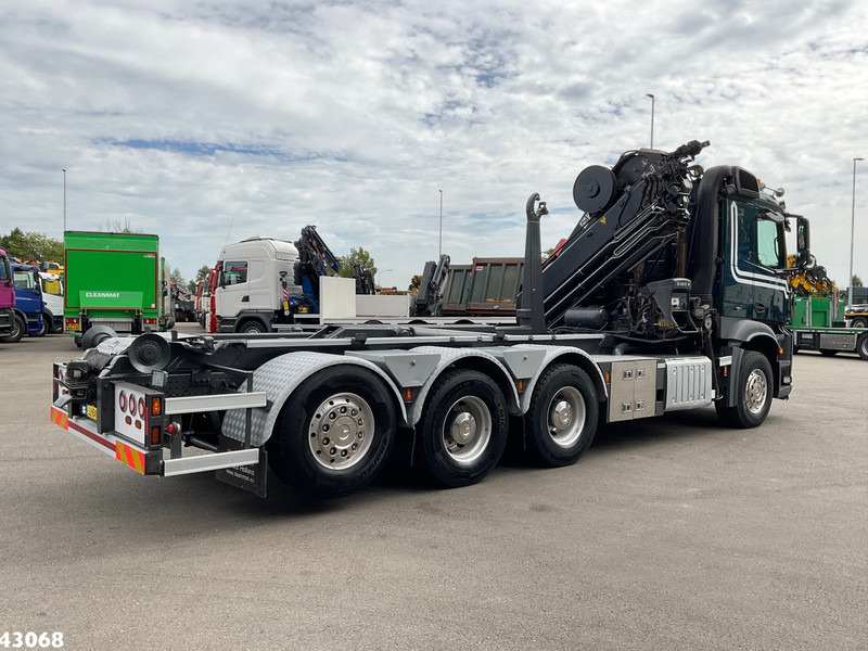 Mercedes-Benz Arocs 3251 8x4 Euro 6 Hiab 28 Tonmeter laadkraan - 후크 리프트 트럭, 크레인 트럭 : 사진 5 Mercedes-Benz Arocs 3251 8x4 Euro 6 Hiab 28 Tonmeter laadkraan - 후크 리프트 트럭, 크레인 트럭 : 사진 5