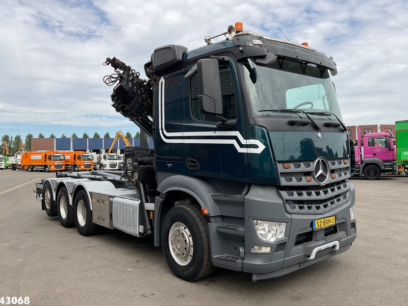 Mercedes-Benz Arocs 3251 8x4 Euro 6 Hiab 28 Tonmeter laadkraan - 후크 리프트 트럭, 크레인 트럭 : 사진 3 Mercedes-Benz Arocs 3251 8x4 Euro 6 Hiab 28 Tonmeter laadkraan - 후크 리프트 트럭, 크레인 트럭 : 사진 3