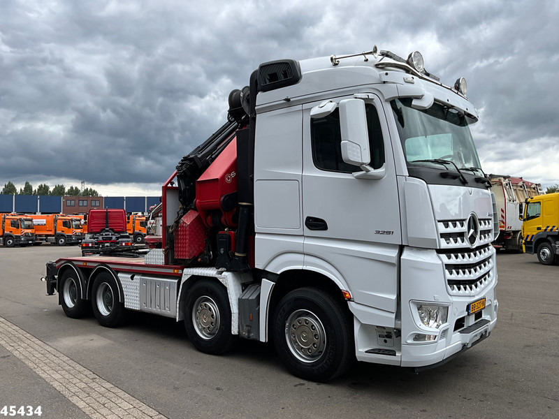 Mercedes-Benz Arocs 3251 8x4 Euro 6 Retarder HMF 85 Tonmeter laadkraan Fly-Jib - 트랙터 유닛 : 사진 4 Mercedes-Benz Arocs 3251 8x4 Euro 6 Retarder HMF 85 Tonmeter laadkraan Fly-Jib - 트랙터 유닛 : 사진 4