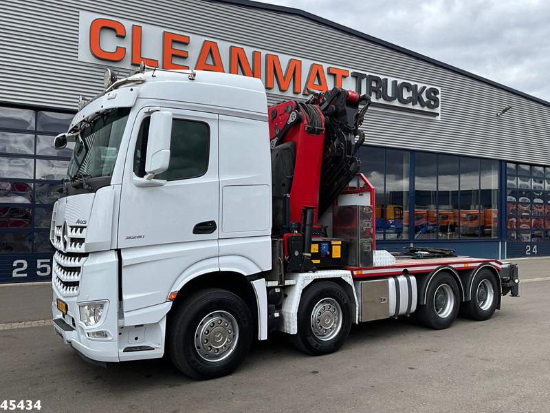 Mercedes-Benz Arocs 3251 8x4 Euro 6 Retarder HMF 85 Tonmeter laadkraan Fly-Jib - 트랙터 유닛 : 사진 2 Mercedes-Benz Arocs 3251 8x4 Euro 6 Retarder HMF 85 Tonmeter laadkraan Fly-Jib - 트랙터 유닛 : 사진 2