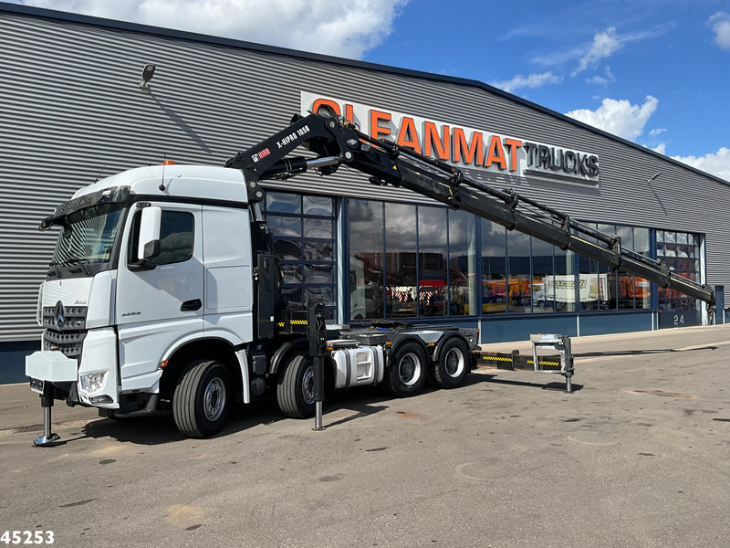 Mercedes-Benz Arocs 3253 8x4 Hiab 105 Tonmeter laadkraan - 트랙터 유닛 : 사진 1 Mercedes-Benz Arocs 3253 8x4 Hiab 105 Tonmeter laadkraan - 트랙터 유닛 : 사진 1