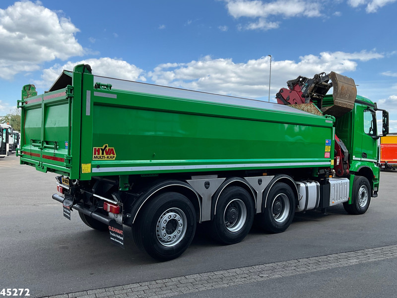 Mercedes-Benz Arocs 3743 8x4 Euro 6 HMF 19 Tonmeter Elektrisch/Hydraulisch aangedreven Z-kraan - 덤프트럭, 크레인 트럭 : 사진 5 Mercedes-Benz Arocs 3743 8x4 Euro 6 HMF 19 Tonmeter Elektrisch/Hydraulisch aangedreven Z-kraan - 덤프트럭, 크레인 트럭 : 사진 5