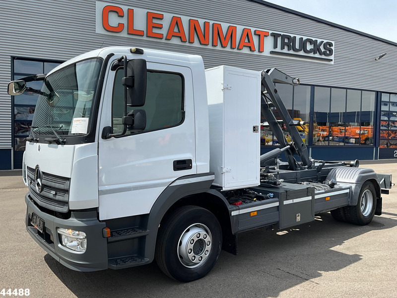 Mercedes-Benz Atego 1218 Euro 6 Manual 7 Ton haakarmsysteem - 후크 리프트 트럭 : 사진 1 Mercedes-Benz Atego 1218 Euro 6 Manual 7 Ton haakarmsysteem - 후크 리프트 트럭 : 사진 1