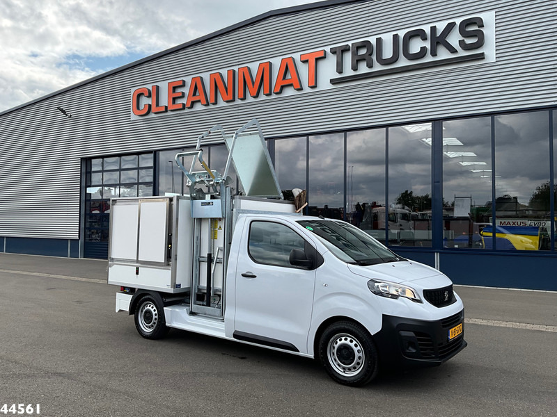 Peugeot E-Expert 100% elektrisch kippende zijlader - 쓰레기차 : 사진 2 Peugeot E-Expert 100% elektrisch kippende zijlader - 쓰레기차 : 사진 2