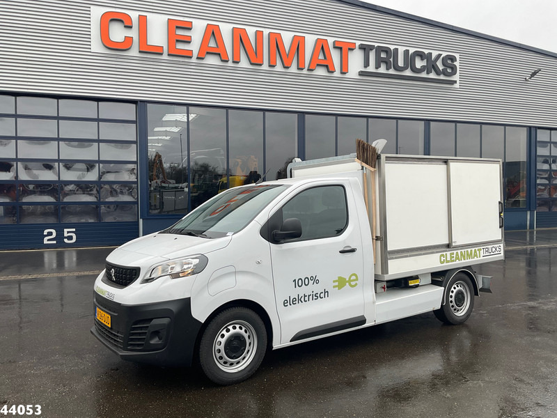 Peugeot E-Expert 100% elektrisch kippende zijlader - 쓰레기차 : 사진 4 Peugeot E-Expert 100% elektrisch kippende zijlader - 쓰레기차 : 사진 4