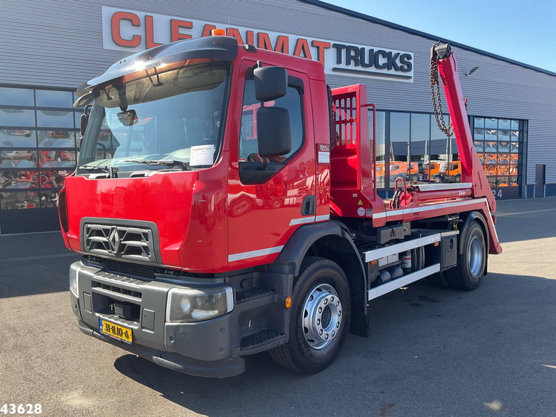 Renault C 280 VDL 14 Ton portaalarmsysteem - 스킵 로더 트럭 : 사진 1 Renault C 280 VDL 14 Ton portaalarmsysteem - 스킵 로더 트럭 : 사진 1