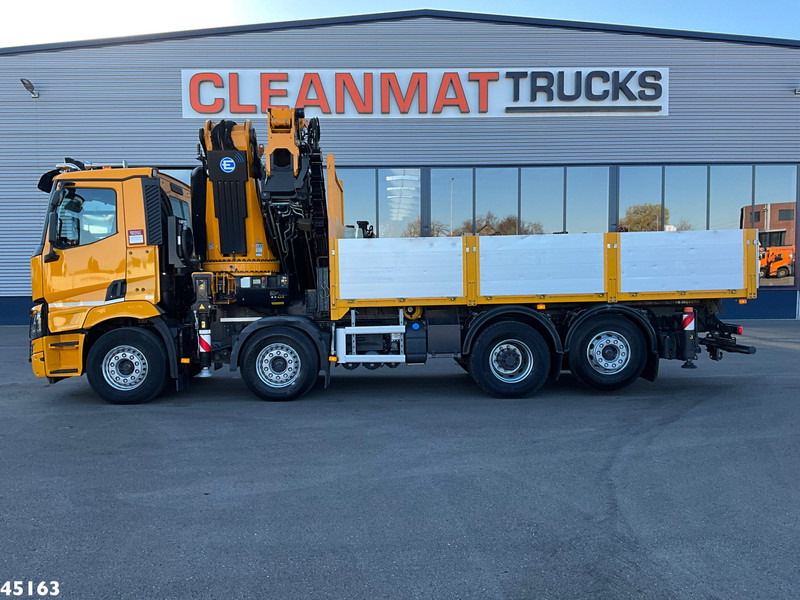 Renault C 380 8x2 Euro 6 Effer 95 Tonmeter laadkraan + Fly-Jib Just 39.453 km! - 크레인 트럭 : 사진 2 Renault C 380 8x2 Euro 6 Effer 95 Tonmeter laadkraan + Fly-Jib Just 39.453 km! - 크레인 트럭 : 사진 2