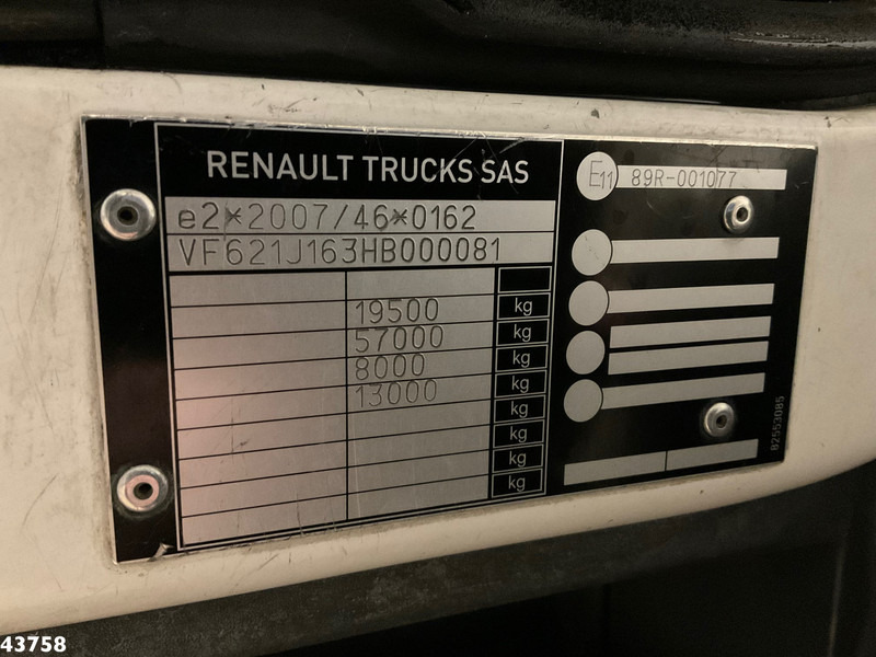 리스 Renault C 380 Euro 6 16 Ton haakarmsysteem Renault C 380 Euro 6 16 Ton haakarmsysteem : 사진 19