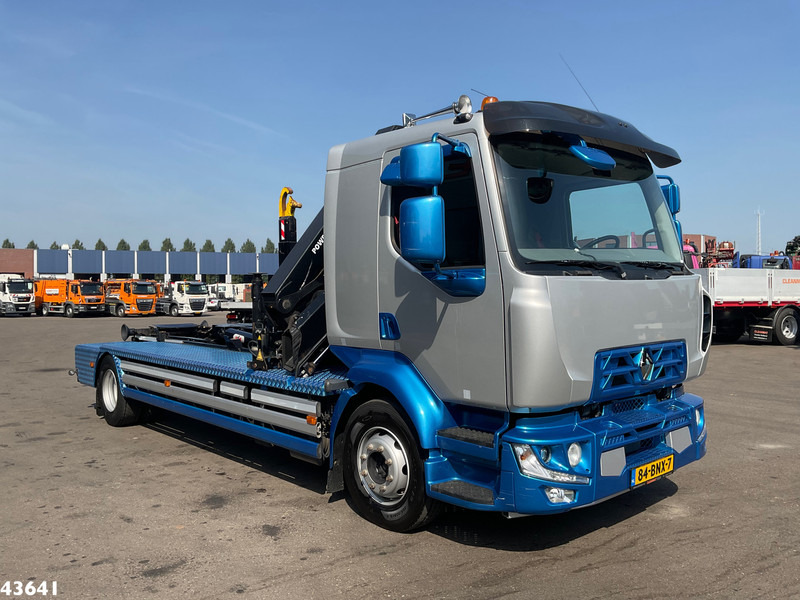 Renault D 240 Euro 6 HMF 10 Tonmeter laadkraan Just 66.850 km! - 후크 리프트 트럭, 크레인 트럭 : 사진 3 Renault D 240 Euro 6 HMF 10 Tonmeter laadkraan Just 66.850 km! - 후크 리프트 트럭, 크레인 트럭 : 사진 3