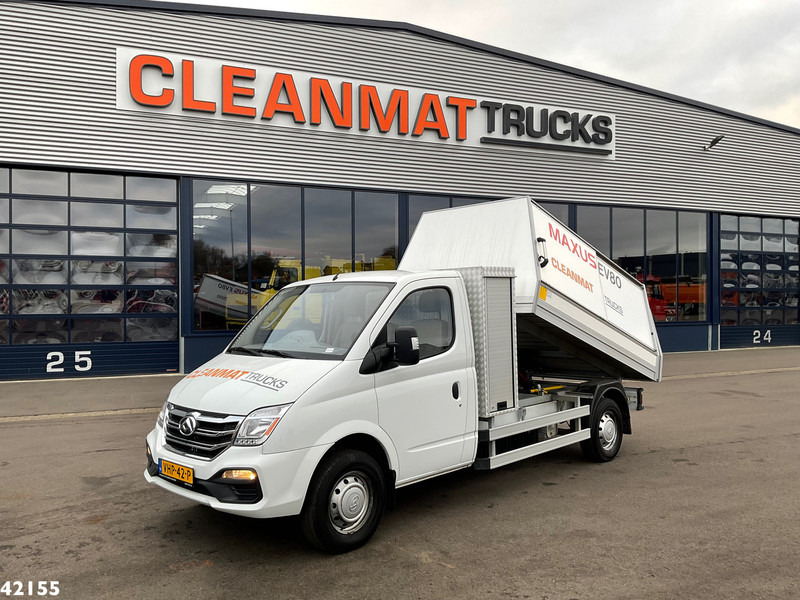 SAIC Maxus EV80 LWB Veegvuilkipper 100% elektrisch - 쓰레기차 : 사진 1 SAIC Maxus EV80 LWB Veegvuilkipper 100% elektrisch - 쓰레기차 : 사진 1