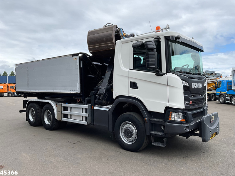 Scania G 410 6x6 Euro 6 Palfinger 17 Tonmeter Z-kraan - 덤프트럭, 크레인 트럭 : 사진 5 Scania G 410 6x6 Euro 6 Palfinger 17 Tonmeter Z-kraan - 덤프트럭, 크레인 트럭 : 사진 5