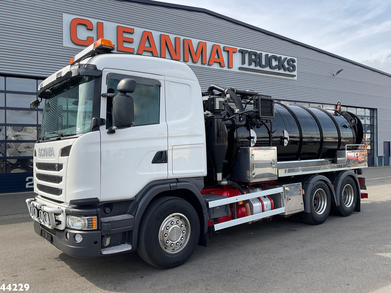Scania G 440 6x4 Saugwagen - 진공 흡입 트럭 : 사진 4 Scania G 440 6x4 Saugwagen - 진공 흡입 트럭 : 사진 4