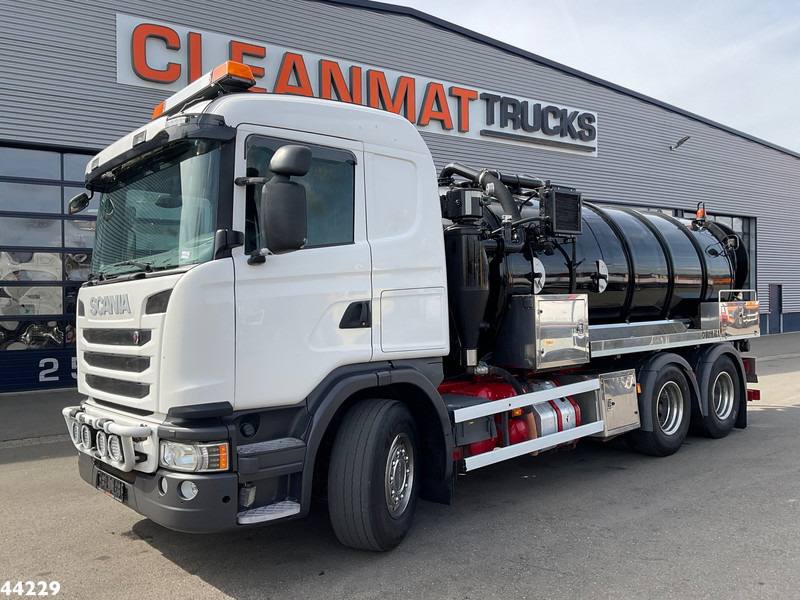 Scania G 440 6x4 Saugwagen - 진공 흡입 트럭 : 사진 3 Scania G 440 6x4 Saugwagen - 진공 흡입 트럭 : 사진 3