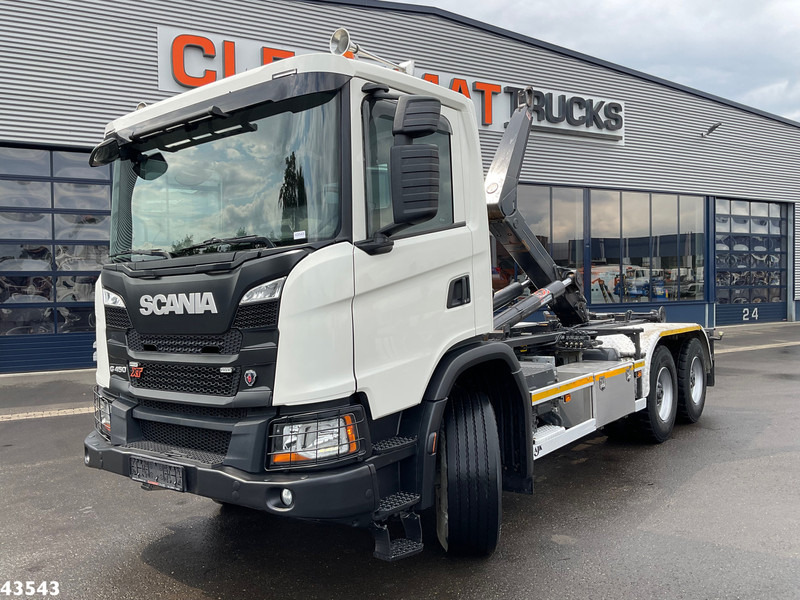 Scania G 450 6x4 AJK 20 Ton haakarmsysteem - 후크 리프트 트럭 : 사진 1 Scania G 450 6x4 AJK 20 Ton haakarmsysteem - 후크 리프트 트럭 : 사진 1