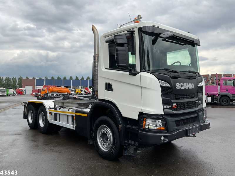 Scania G 450 6x4 AJK 20 Ton haakarmsysteem - 후크 리프트 트럭 : 사진 3 Scania G 450 6x4 AJK 20 Ton haakarmsysteem - 후크 리프트 트럭 : 사진 3