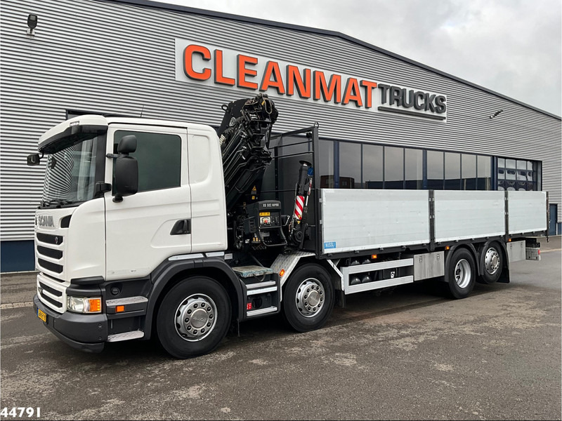 Scania G 450 8x2 Euro 6 Hiab 32 Tonmeter laadkraan Just 114.221 km! - 크레인 트럭 : 사진 2 Scania G 450 8x2 Euro 6 Hiab 32 Tonmeter laadkraan Just 114.221 km! - 크레인 트럭 : 사진 2