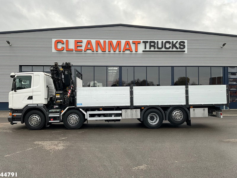 Scania G 450 8x2 Euro 6 Hiab 32 Tonmeter laadkraan Just 114.221 km! - 크레인 트럭 : 사진 3 Scania G 450 8x2 Euro 6 Hiab 32 Tonmeter laadkraan Just 114.221 km! - 크레인 트럭 : 사진 3