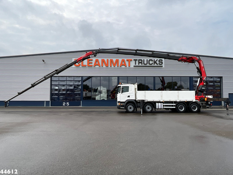 Scania G 450 8x4 Euro 6 Fassi 66 Tonmeter laadkraan + Fly-jib Just 176.555 Km! - 크레인 트럭 : 사진 1 Scania G 450 8x4 Euro 6 Fassi 66 Tonmeter laadkraan + Fly-jib Just 176.555 Km! - 크레인 트럭 : 사진 1