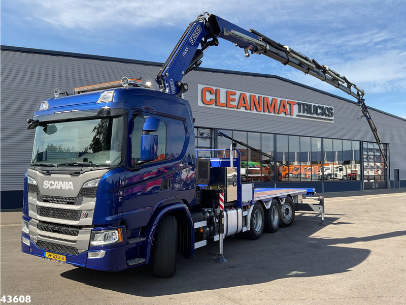 Scania G 450 8x4 Fassi 45 Tonmeter laadkraan + Fly-Jib Just 151.350 km! - 크레인 트럭 : 사진 1 Scania G 450 8x4 Fassi 45 Tonmeter laadkraan + Fly-Jib Just 151.350 km! - 크레인 트럭 : 사진 1