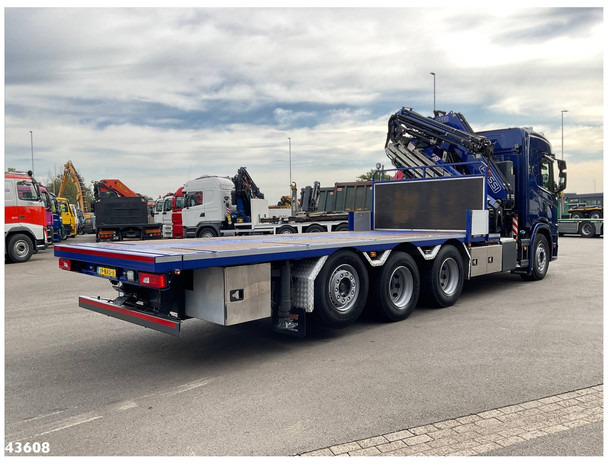 Scania G 450 8x4 Fassi 45 Tonmeter laadkraan + Fly-Jib Just 151.350 km! - 크레인 트럭 : 사진 5 Scania G 450 8x4 Fassi 45 Tonmeter laadkraan + Fly-Jib Just 151.350 km! - 크레인 트럭 : 사진 5
