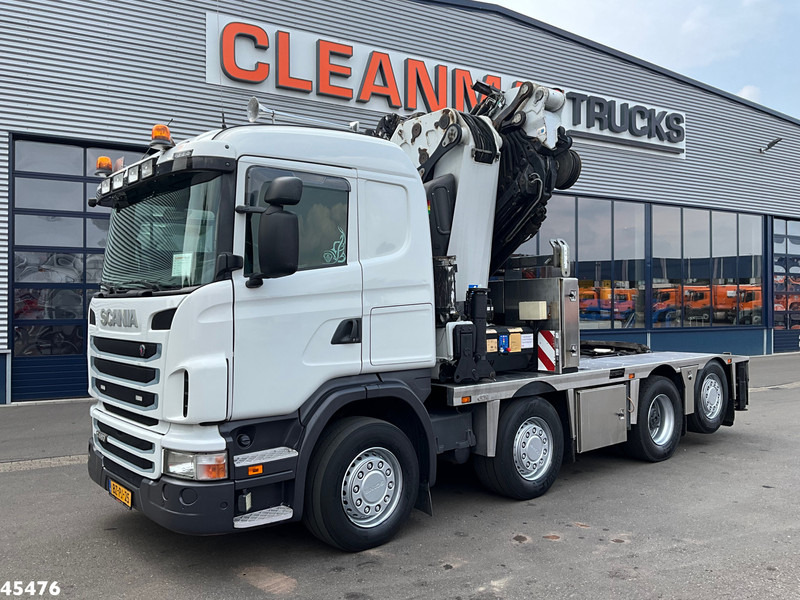 Scania G 480 HMF 85 Tonmeter laadkraan + Fly-Jib - 트랙터 유닛 : 사진 5 Scania G 480 HMF 85 Tonmeter laadkraan + Fly-Jib - 트랙터 유닛 : 사진 5