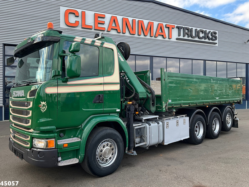 Scania G 490 8x4 Euro 6 Hiab 24 Tonmeter laadkraan - 덤프트럭, 크레인 트럭 : 사진 4 Scania G 490 8x4 Euro 6 Hiab 24 Tonmeter laadkraan - 덤프트럭, 크레인 트럭 : 사진 4