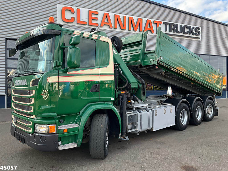 Scania G 490 8x4 Euro 6 Hiab 24 Tonmeter laadkraan - 덤프트럭, 크레인 트럭 : 사진 3 Scania G 490 8x4 Euro 6 Hiab 24 Tonmeter laadkraan - 덤프트럭, 크레인 트럭 : 사진 3
