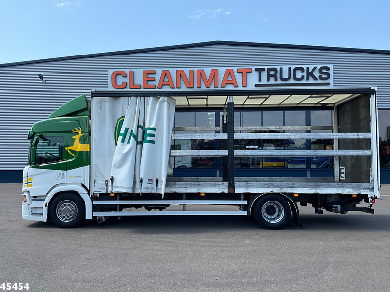 Scania P 280 Euro 6 Schuifzeil DHollandia 4 Ton laadklep Machine transport! - 커튼사이더 트럭 : 사진 2 Scania P 280 Euro 6 Schuifzeil DHollandia 4 Ton laadklep Machine transport! - 커튼사이더 트럭 : 사진 2