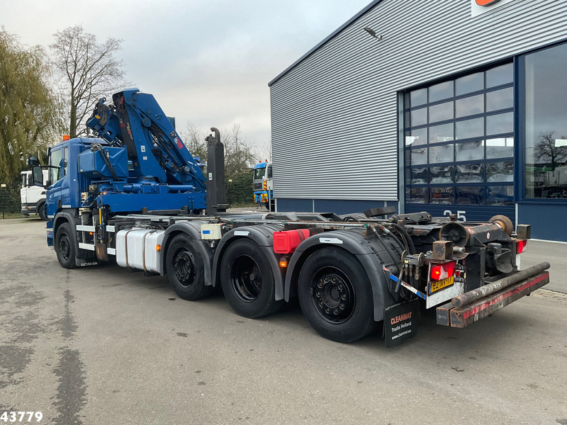 Scania P 360 8x2 Hiab 21 Tonmeter laadkraan - 후크 리프트 트럭, 크레인 트럭 : 사진 2 Scania P 360 8x2 Hiab 21 Tonmeter laadkraan - 후크 리프트 트럭, 크레인 트럭 : 사진 2