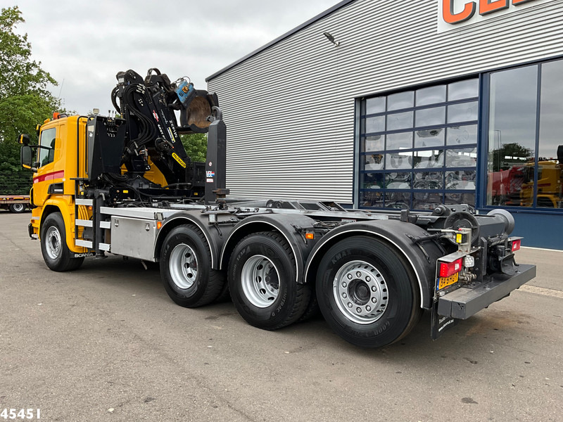 Scania P 410 8x4 Euro 6 Palfinger 14 Tonmeter Z-kraan - 후크 리프트 트럭, 크레인 트럭 : 사진 5 Scania P 410 8x4 Euro 6 Palfinger 14 Tonmeter Z-kraan - 후크 리프트 트럭, 크레인 트럭 : 사진 5