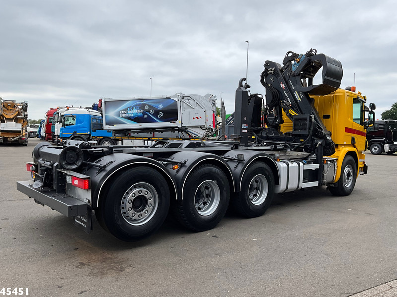 Scania P 410 8x4 Euro 6 Palfinger 14 Tonmeter Z-kraan - 후크 리프트 트럭, 크레인 트럭 : 사진 4 Scania P 410 8x4 Euro 6 Palfinger 14 Tonmeter Z-kraan - 후크 리프트 트럭, 크레인 트럭 : 사진 4