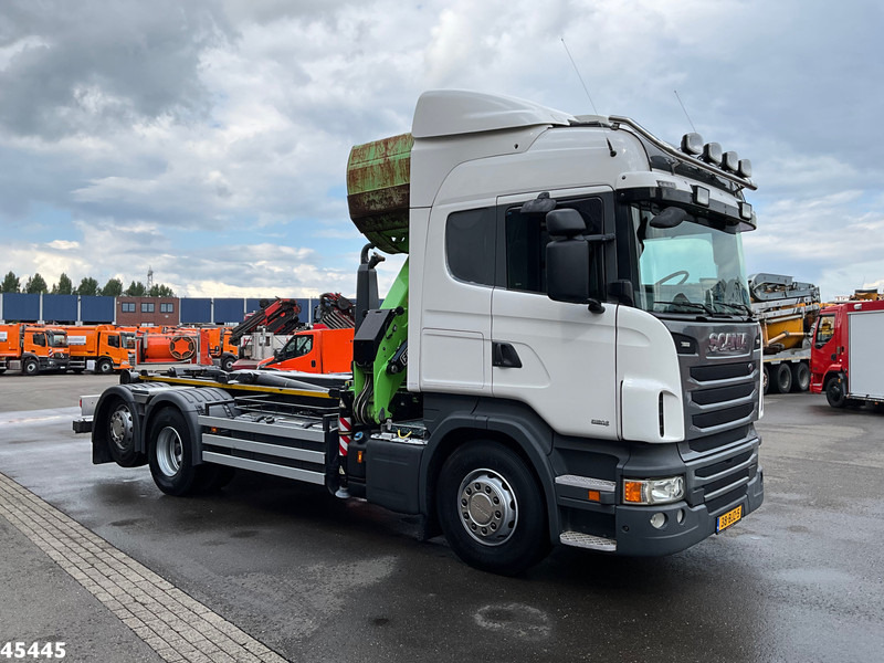Scania R 440 Euro 6 Retarder Fassi 16 Tonmeter Z-kraan (bouwjaar 2018) - 후크 리프트 트럭, 크레인 트럭 : 사진 5 Scania R 440 Euro 6 Retarder Fassi 16 Tonmeter Z-kraan (bouwjaar 2018) - 후크 리프트 트럭, 크레인 트럭 : 사진 5