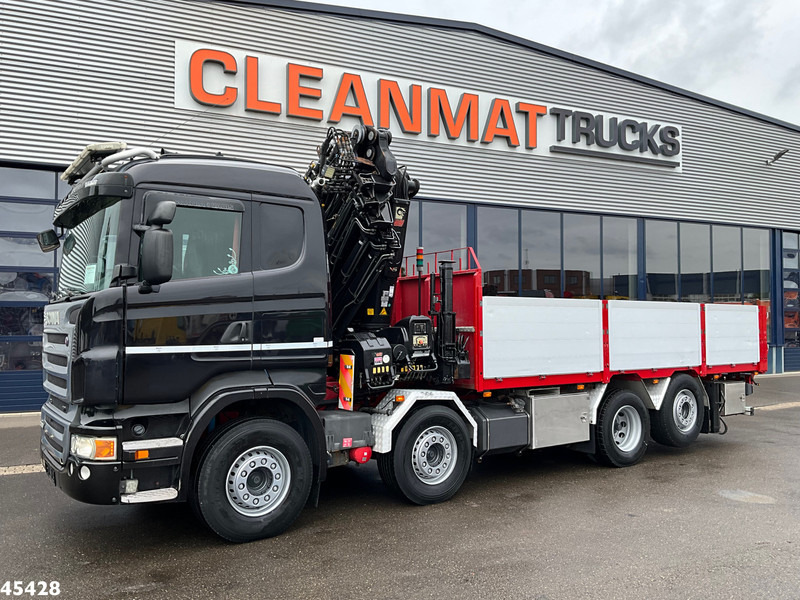 Scania R 480 8x2 Retarder Hiab 47 Tonmeter laadkraan + Fly-Jib! Just 242.931 km! - 크레인 트럭 : 사진 2 Scania R 480 8x2 Retarder Hiab 47 Tonmeter laadkraan + Fly-Jib! Just 242.931 km! - 크레인 트럭 : 사진 2