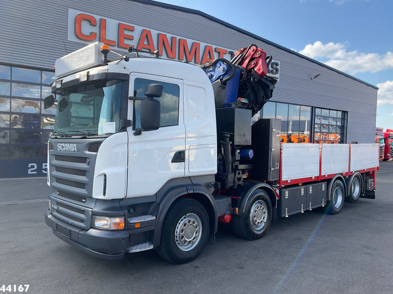 Scania R 480 Amco Veba 95 Tometer laadkraan + Fly-Jib - 크레인 트럭 : 사진 5 Scania R 480 Amco Veba 95 Tometer laadkraan + Fly-Jib - 크레인 트럭 : 사진 5