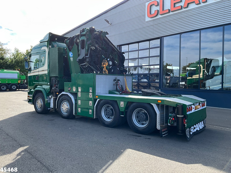 Scania R 490 8x4 Euro 6 Effer 140 Tonmeter laadkraan + Fly-Jib Just 283.508 km - 트랙터 유닛 : 사진 2 Scania R 490 8x4 Euro 6 Effer 140 Tonmeter laadkraan + Fly-Jib Just 283.508 km - 트랙터 유닛 : 사진 2