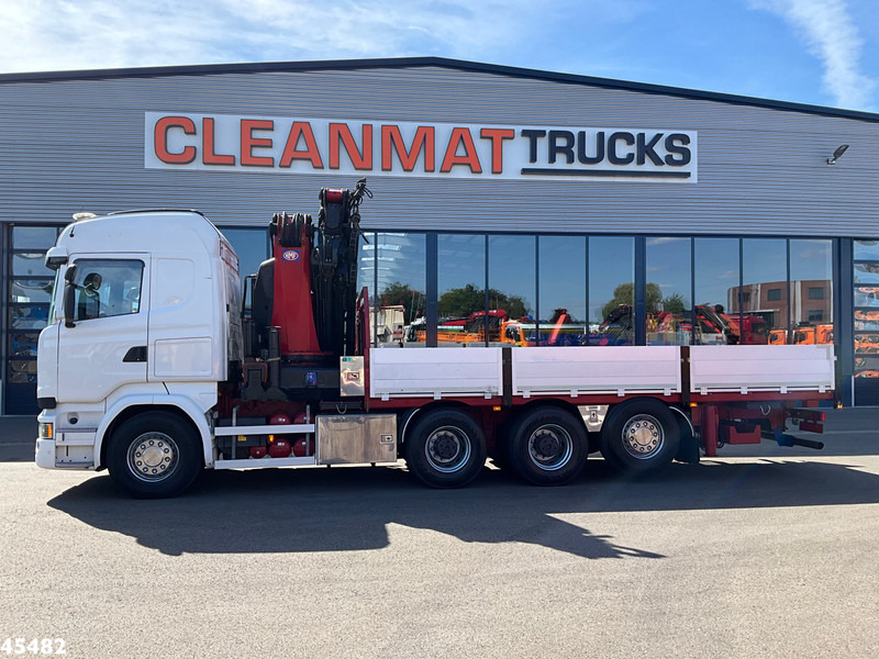 Scania R 490 8x4 Euro 6 Retarder HMF 60 Tonmeter laadkraan + Fly-Jib - 크레인 트럭 : 사진 3 Scania R 490 8x4 Euro 6 Retarder HMF 60 Tonmeter laadkraan + Fly-Jib - 크레인 트럭 : 사진 3