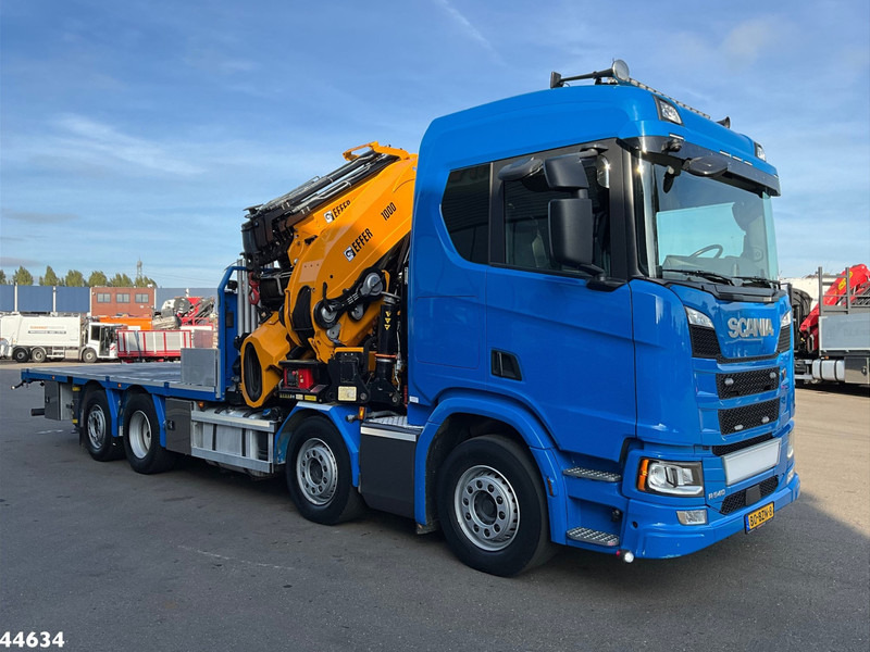 Scania R 540 Euro 6 Effer 100 Tonmeter laadkraan + Fly-Jib Just 39.720 km! - 크레인 트럭 : 사진 3 Scania R 540 Euro 6 Effer 100 Tonmeter laadkraan + Fly-Jib Just 39.720 km! - 크레인 트럭 : 사진 3