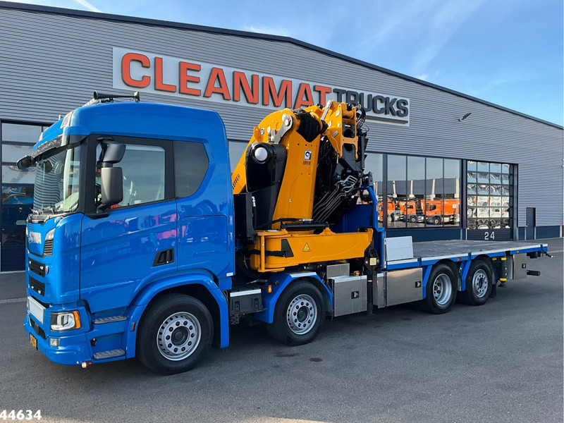 Scania R 540 Euro 6 Effer 100 Tonmeter laadkraan + Fly-Jib Just 39.720 km! - 크레인 트럭 : 사진 2 Scania R 540 Euro 6 Effer 100 Tonmeter laadkraan + Fly-Jib Just 39.720 km! - 크레인 트럭 : 사진 2