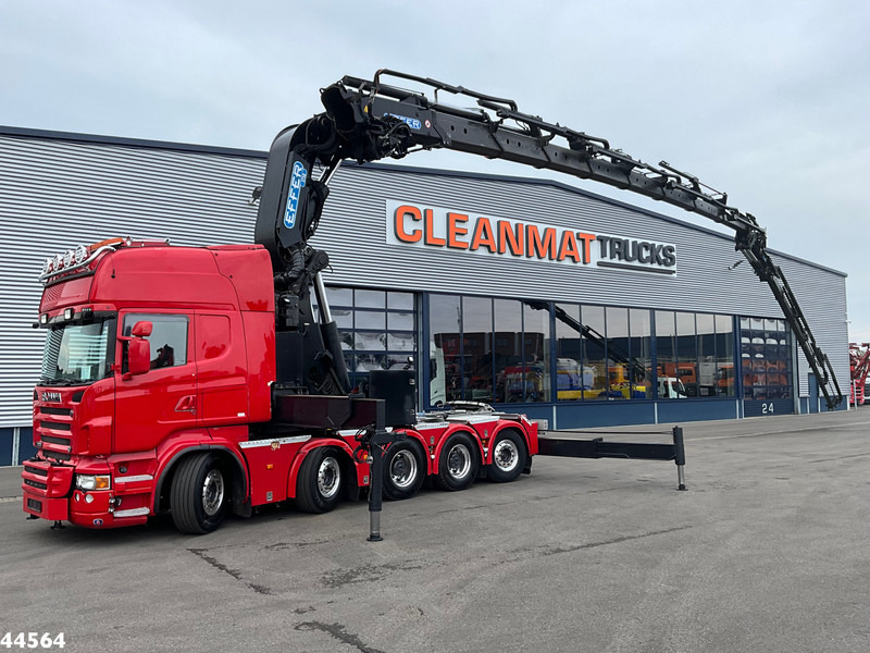 Scania R 620 10x4 V8 Retarder Effer 175 Tonmeter laadkraan + Fly-Jib Just 170.527 km! - 크레인 트럭 : 사진 5 Scania R 620 10x4 V8 Retarder Effer 175 Tonmeter laadkraan + Fly-Jib Just 170.527 km! - 크레인 트럭 : 사진 5