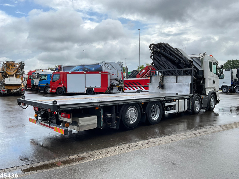 Scania R490 8x2 Euro 6 Retarder HMF 85 Tonmeter laadkraan + Fly-jib - 크레인 트럭 : 사진 5 Scania R490 8x2 Euro 6 Retarder HMF 85 Tonmeter laadkraan + Fly-jib - 크레인 트럭 : 사진 5
