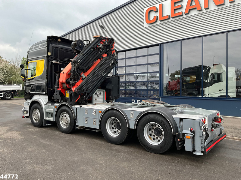 Scania R500 8x4 V8 Retarder Palfinger 53 Tonmeter laadkraan + Fly-Jib - 트랙터 유닛 : 사진 4 Scania R500 8x4 V8 Retarder Palfinger 53 Tonmeter laadkraan + Fly-Jib - 트랙터 유닛 : 사진 4