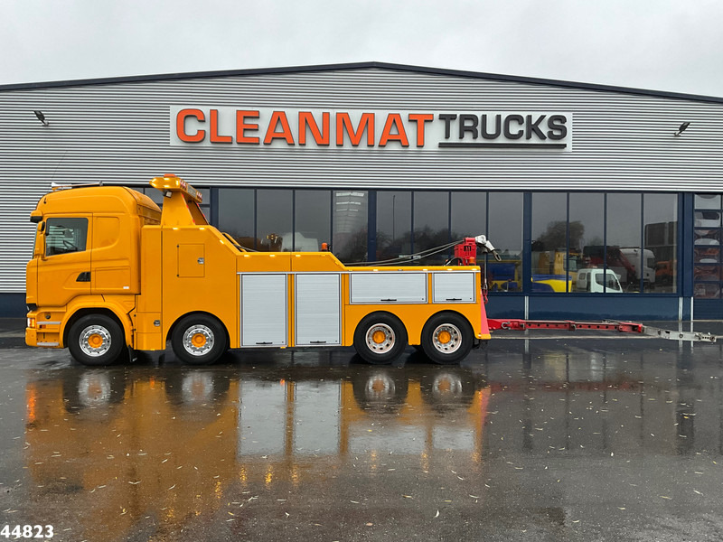 Scania R730 V8 8x4 Euro 6 Retarder Recovery truck Just 17.951 km! - 견인 트럭 : 사진 4 Scania R730 V8 8x4 Euro 6 Retarder Recovery truck Just 17.951 km! - 견인 트럭 : 사진 4